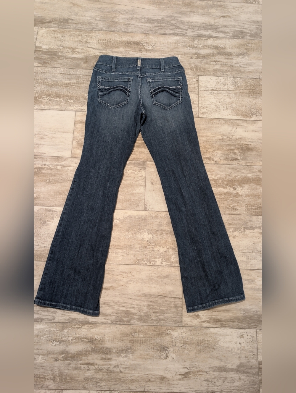 Ariat Dark Blue Bootcut Jeans for Women - Picture 2 of 8